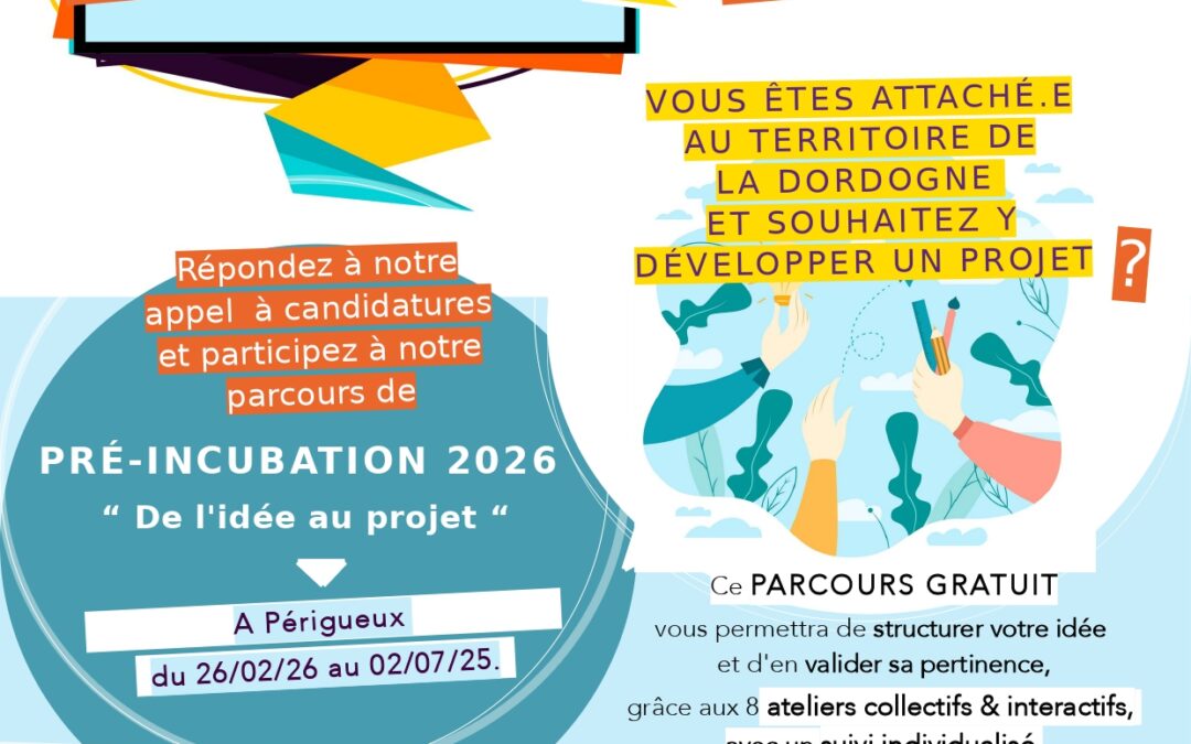 Émergence Périgord : Appel à projets 2025